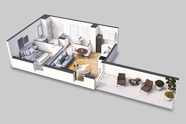 Appt 15 • B1 • Marckolsheim